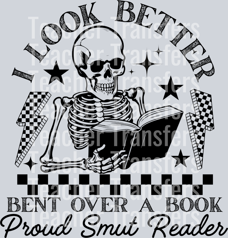 I LOOK BETTER BENT OVER A BOOK