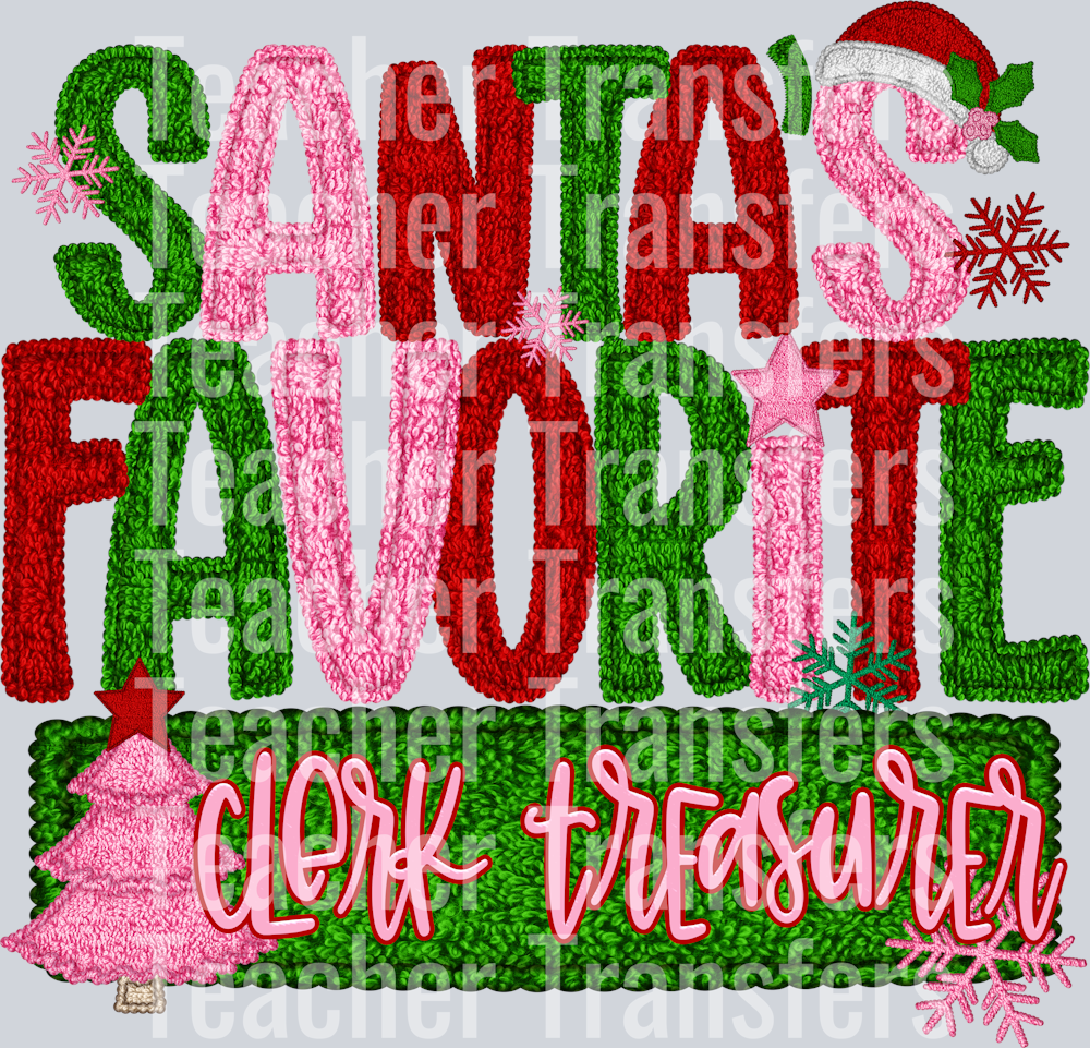 SANTAS FAVORITE Clerk Treasurer