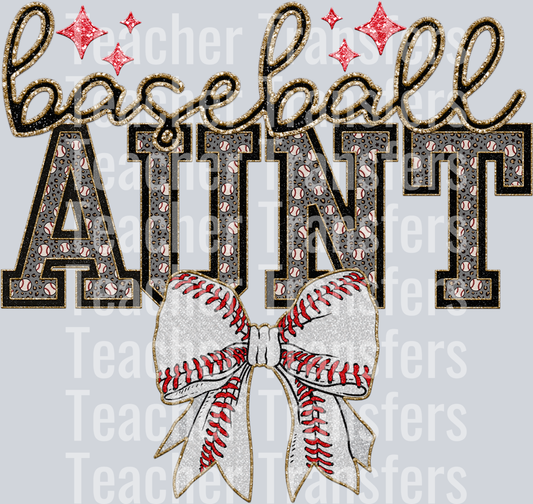 aunt BASEBALL HWDS