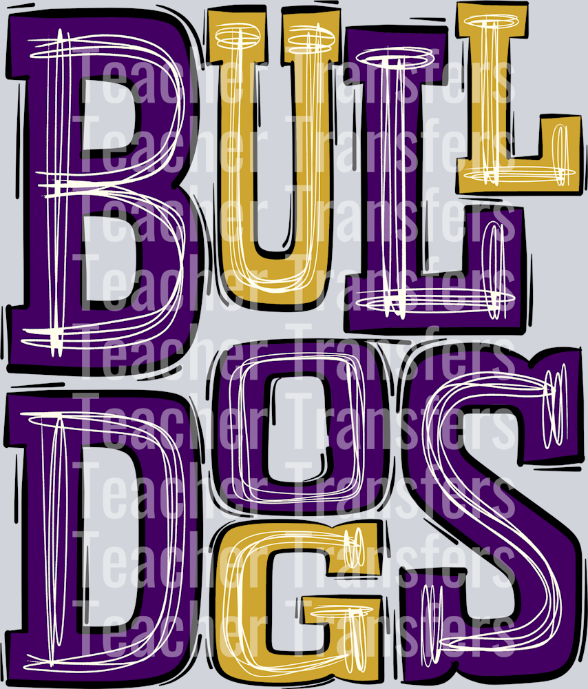 Bulldogs Purple Gold