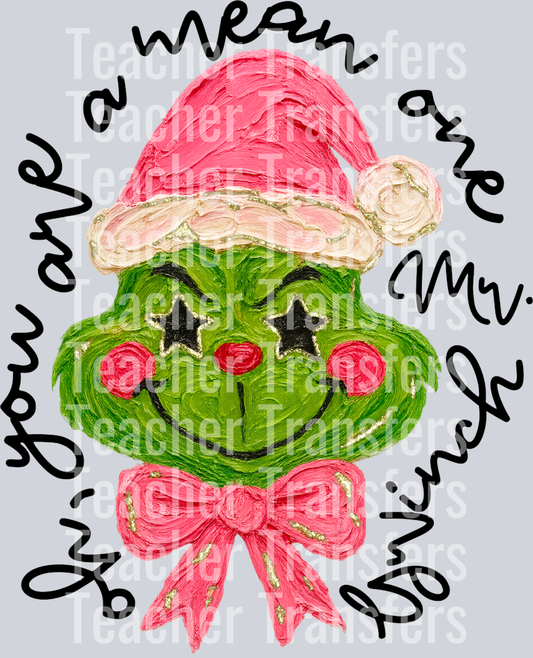 oh you are a mean one HWDS