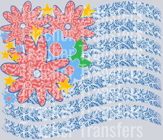 Lace American Flag