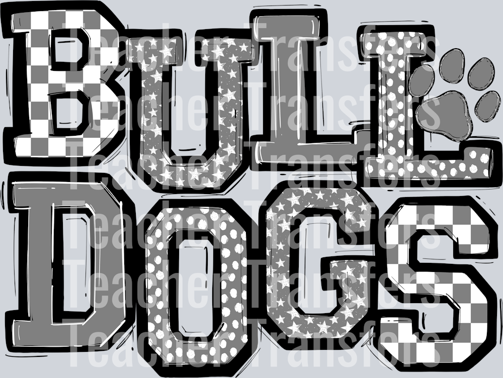 SO SPORTY BULLDOGS GRAY