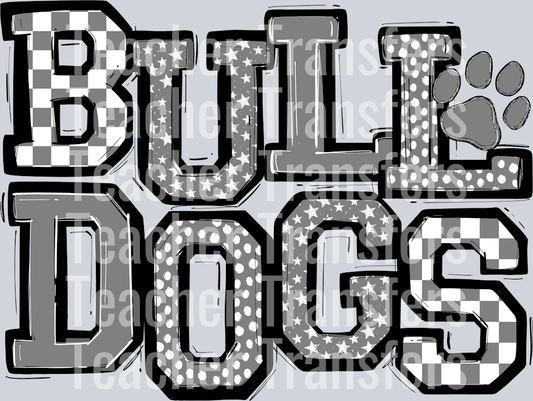 SO SPORTY BULLDOGS GRAY