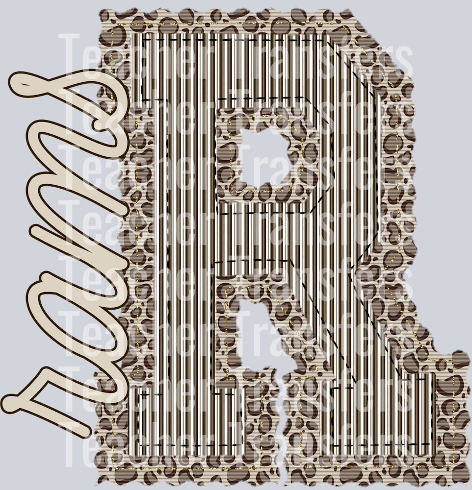 THE PREPSTER R RAMS LEOPARD