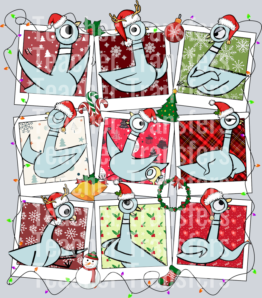 OR 21102024 VTN Blue Bird Elephant And Piggie Christmas