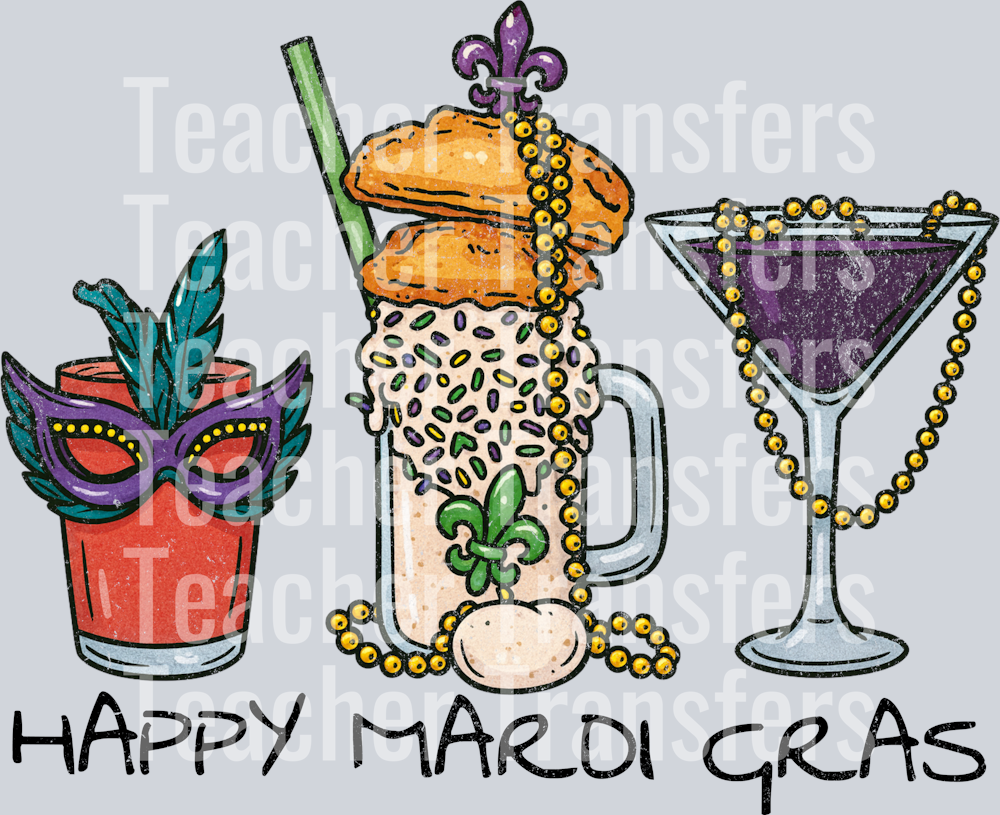 HAPPY MARDI GRAS DRINKS