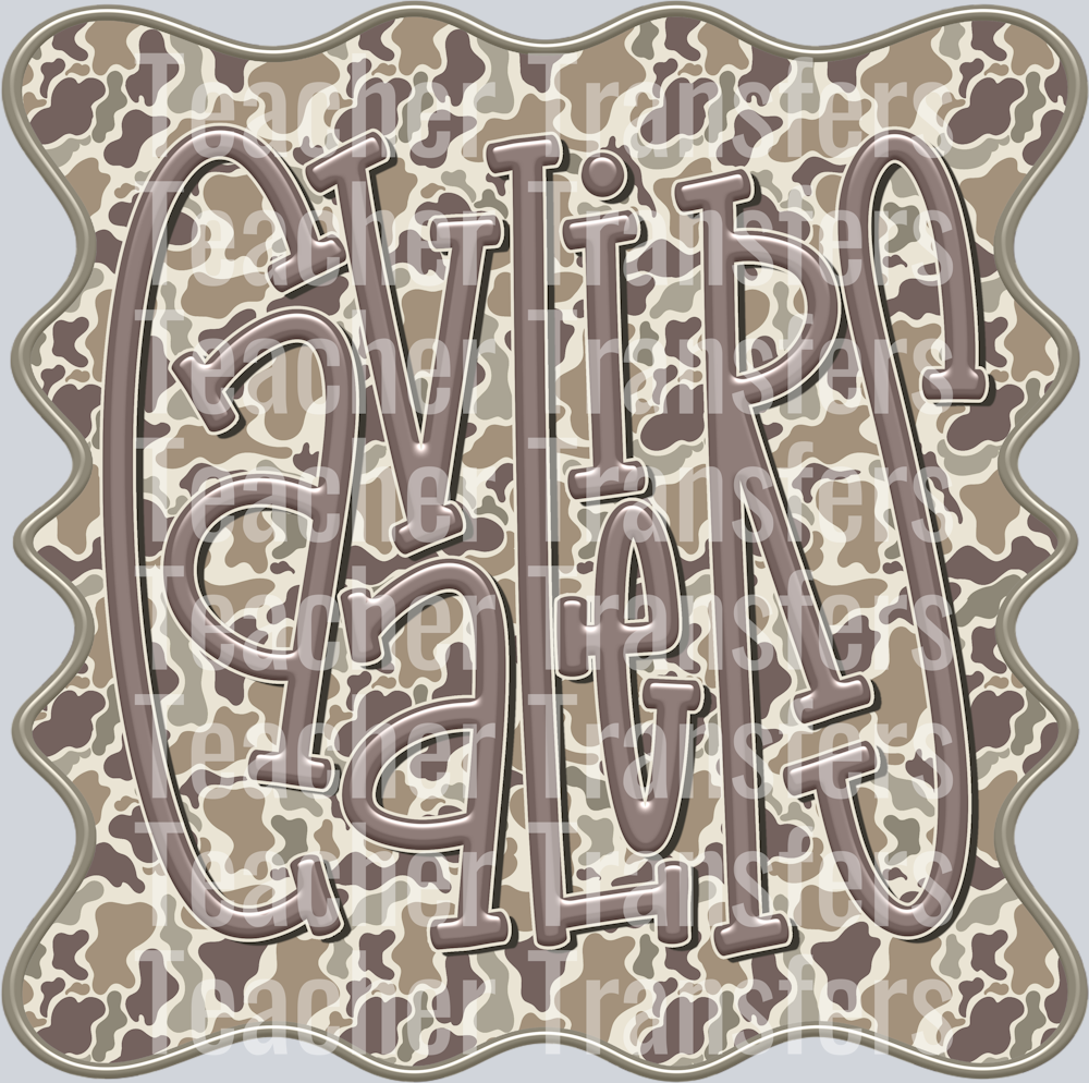 CAMO MASCOTS-CAVALIERS