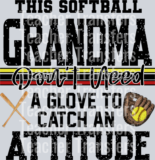 This softball grandma Don’t Need A Glove  2