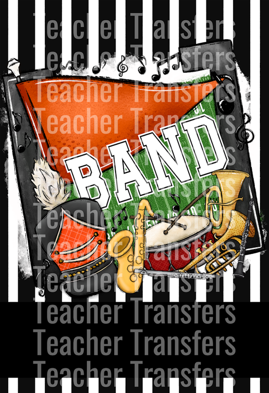 Band Flags Orange