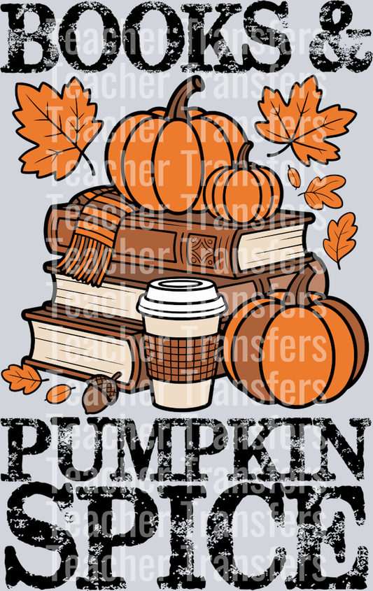 BOOKS AND PUMPKIN SPICE