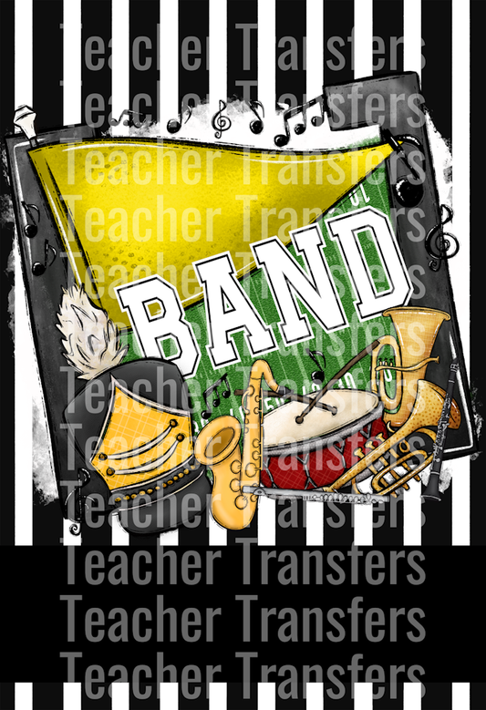 Band Flags Yellow
