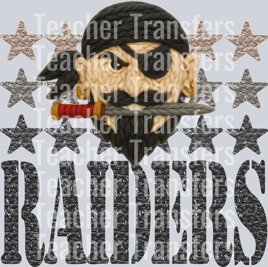 YARN MASCOTS RAIDERS