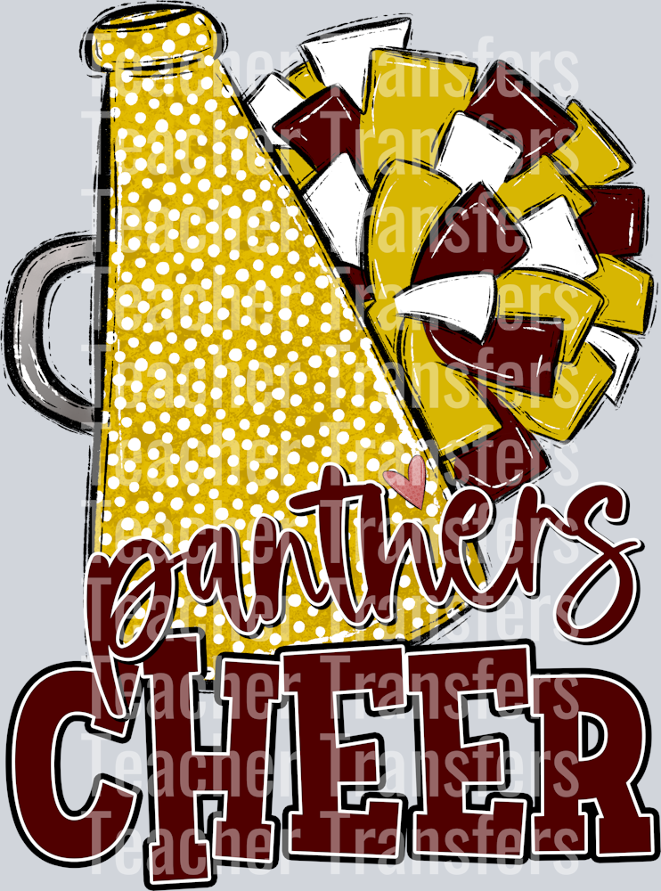 Panthers Cheer Maroon and Gold