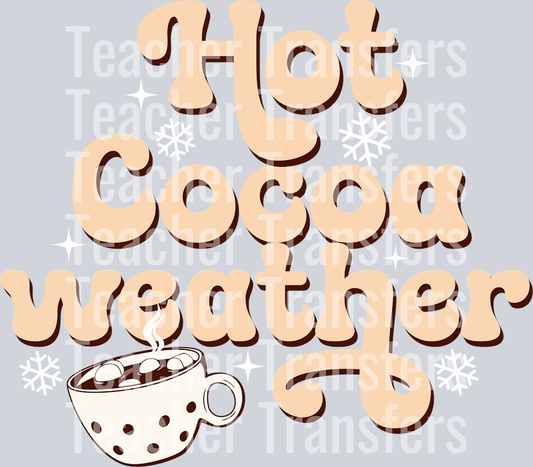 HOT COCOA WEATHER