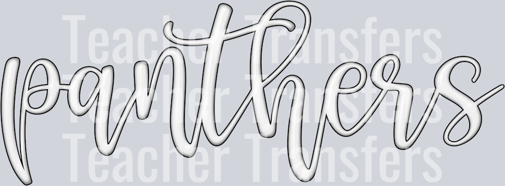 [team] panthers white