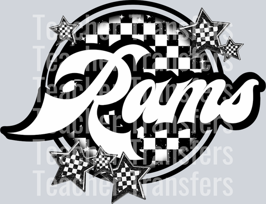 Rams Checker Mascots