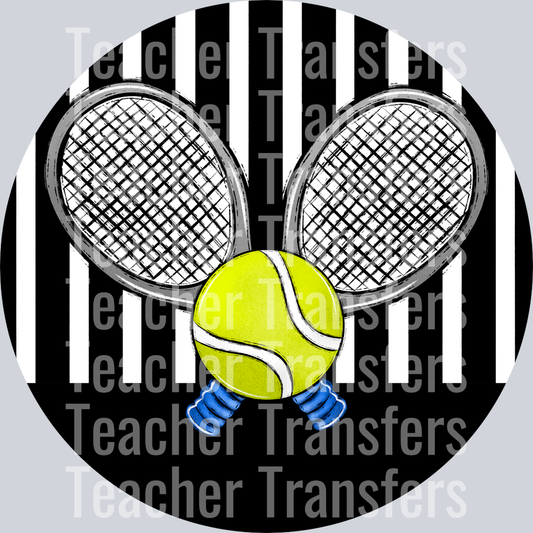 Tennis Ornament Bag Tag