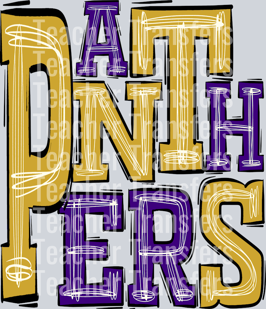 Panthers Purple Gold