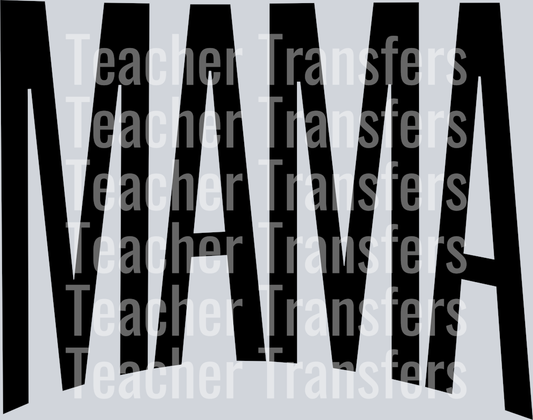 MAMA OVERSIZED BLACK