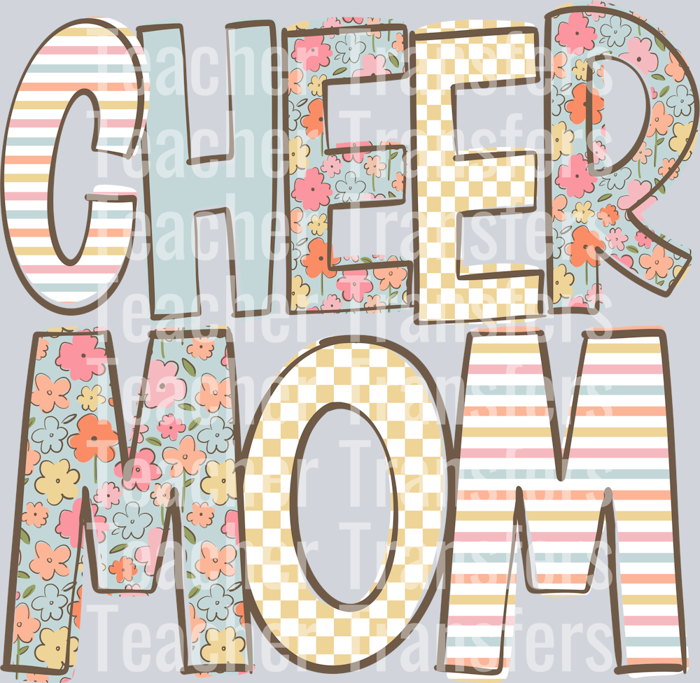 Doodle Loo Cheer Mom