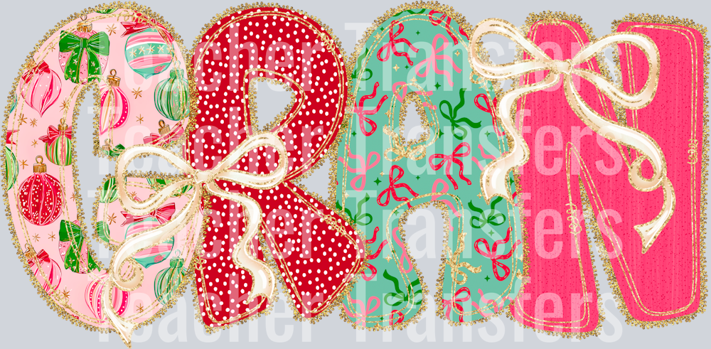 ChristmasBowLace Gran