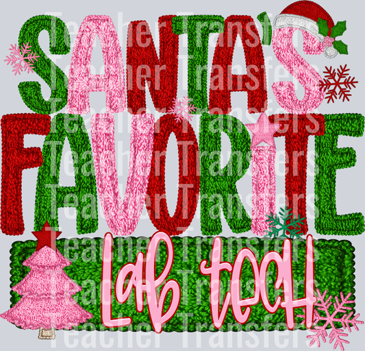 SANTAS FAVORITE LAB TECH