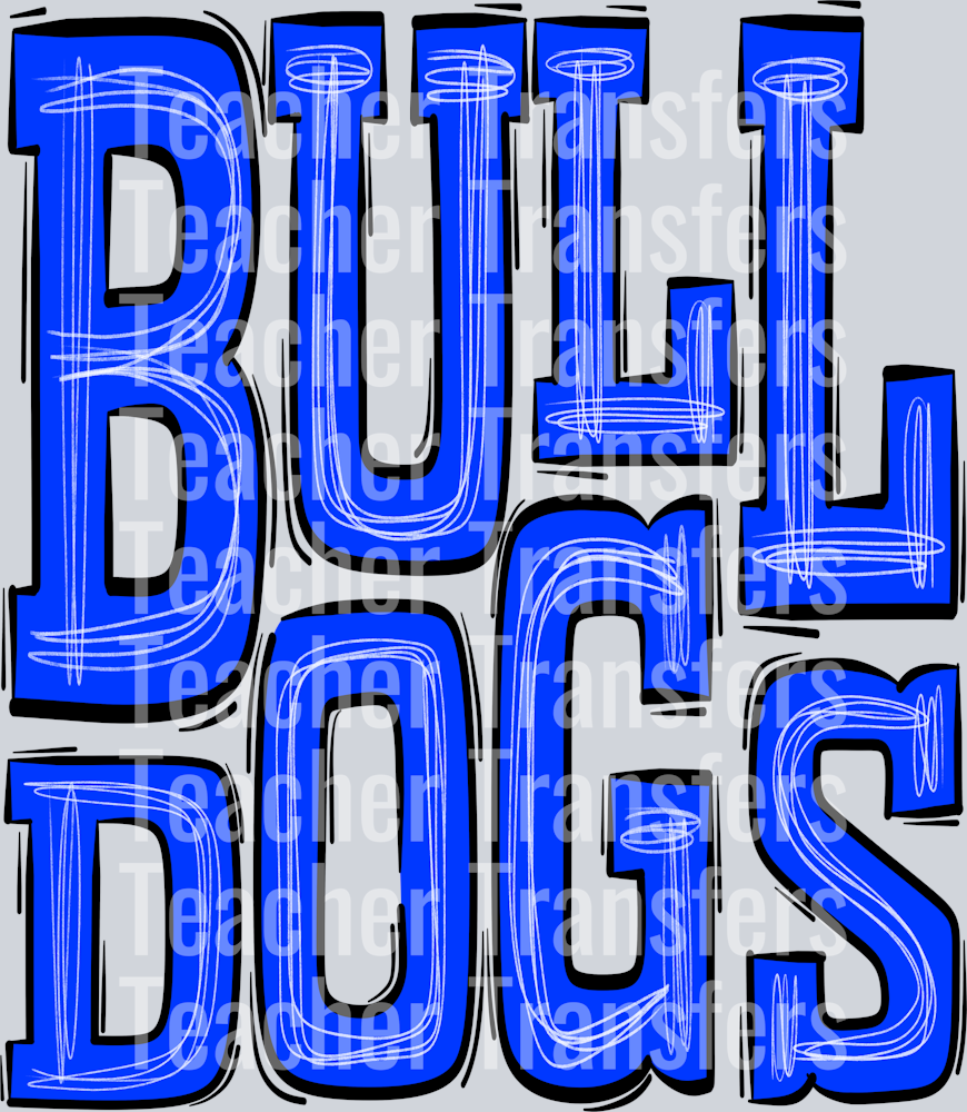 Bulldogs-Royal Blue-