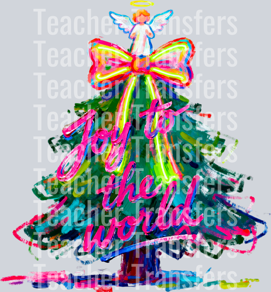 joy to the world faux painting hwds