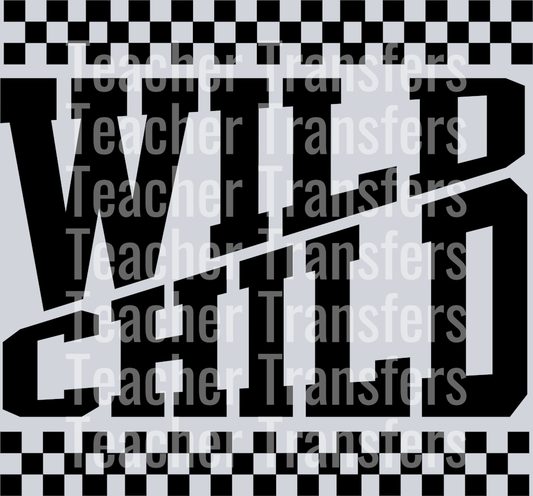 WILD CHILD CHECKERED