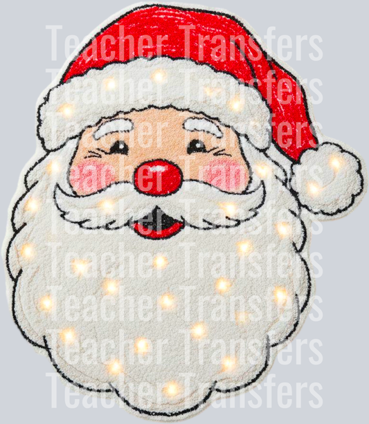 Faux Light up Santa hwds