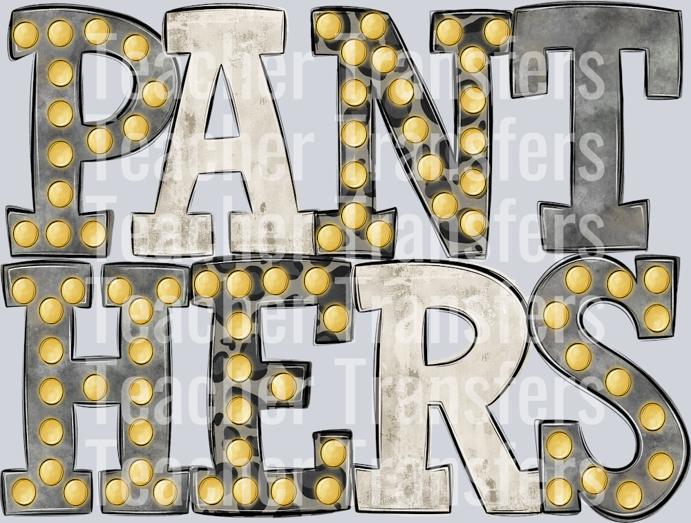 PANTHERS Neutral Marquee