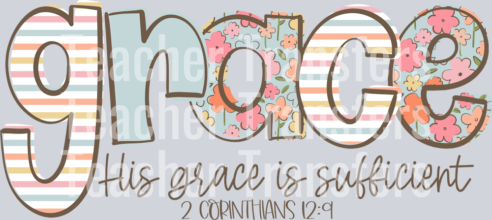 Grace Word Art