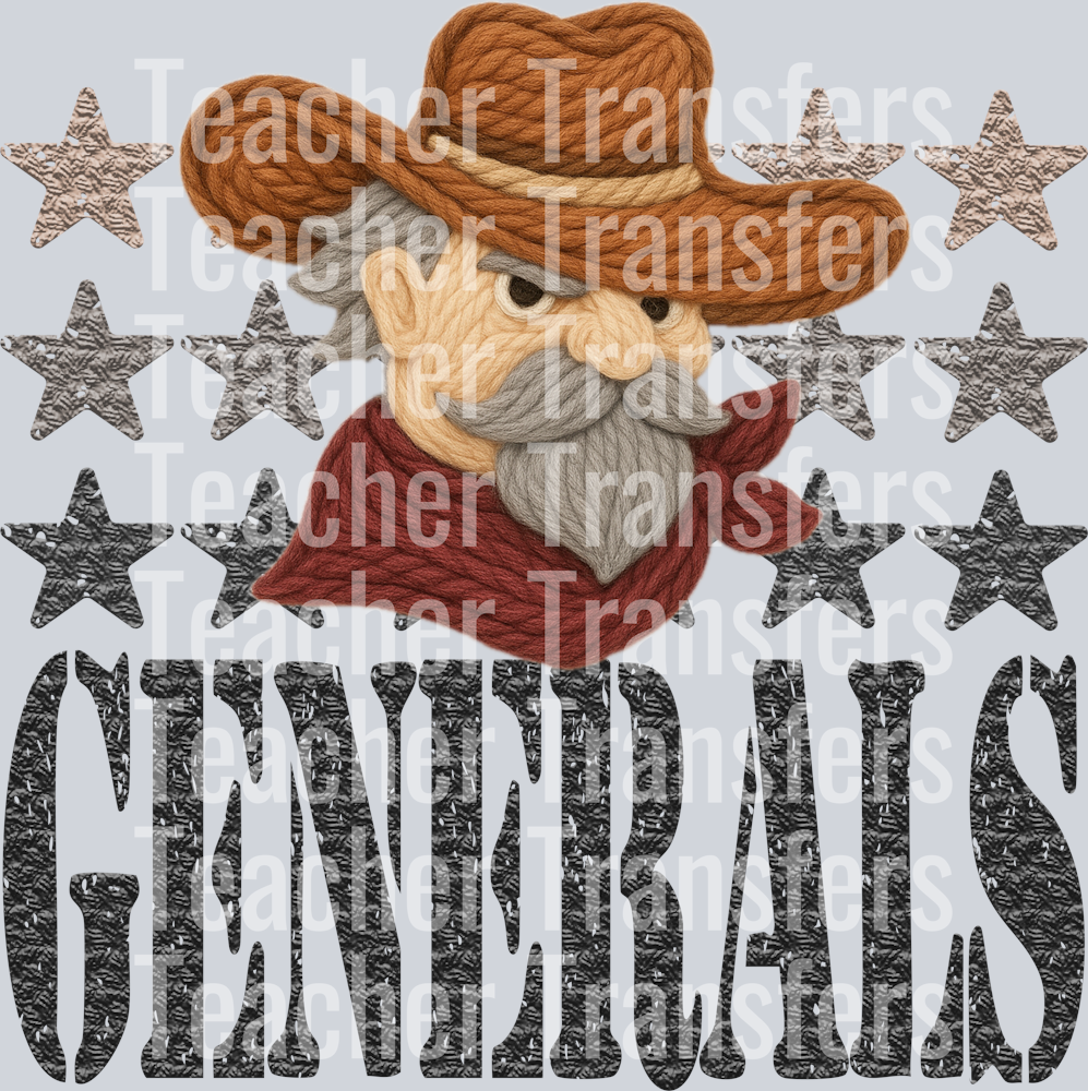 YARN MASCOTS GENERALS